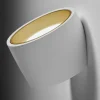 Applique Da Parete-Sforzin Illuminazione Applique di gesso rotonda bianco oro nasso sforzin