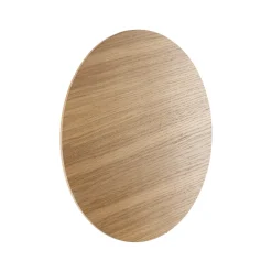 Applique Da Parete-Selezionato da Mazzolaluce Applique di legno 40cm rotondo disco design moderna