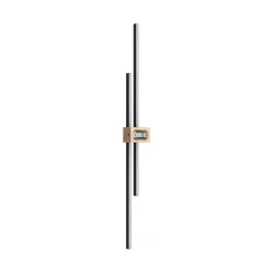 Applique Da Parete-Selezionato da Mazzolaluce Applique di legno design bacchette moderna led 24w 3000k
