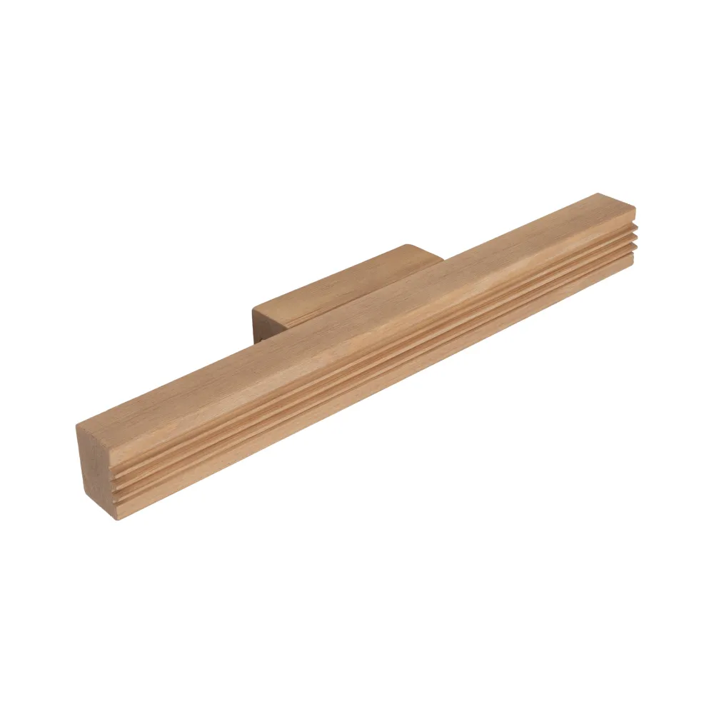 Applique Da Parete-Selezionato da Mazzolaluce Applique di legno luce verso il basso led 3000k