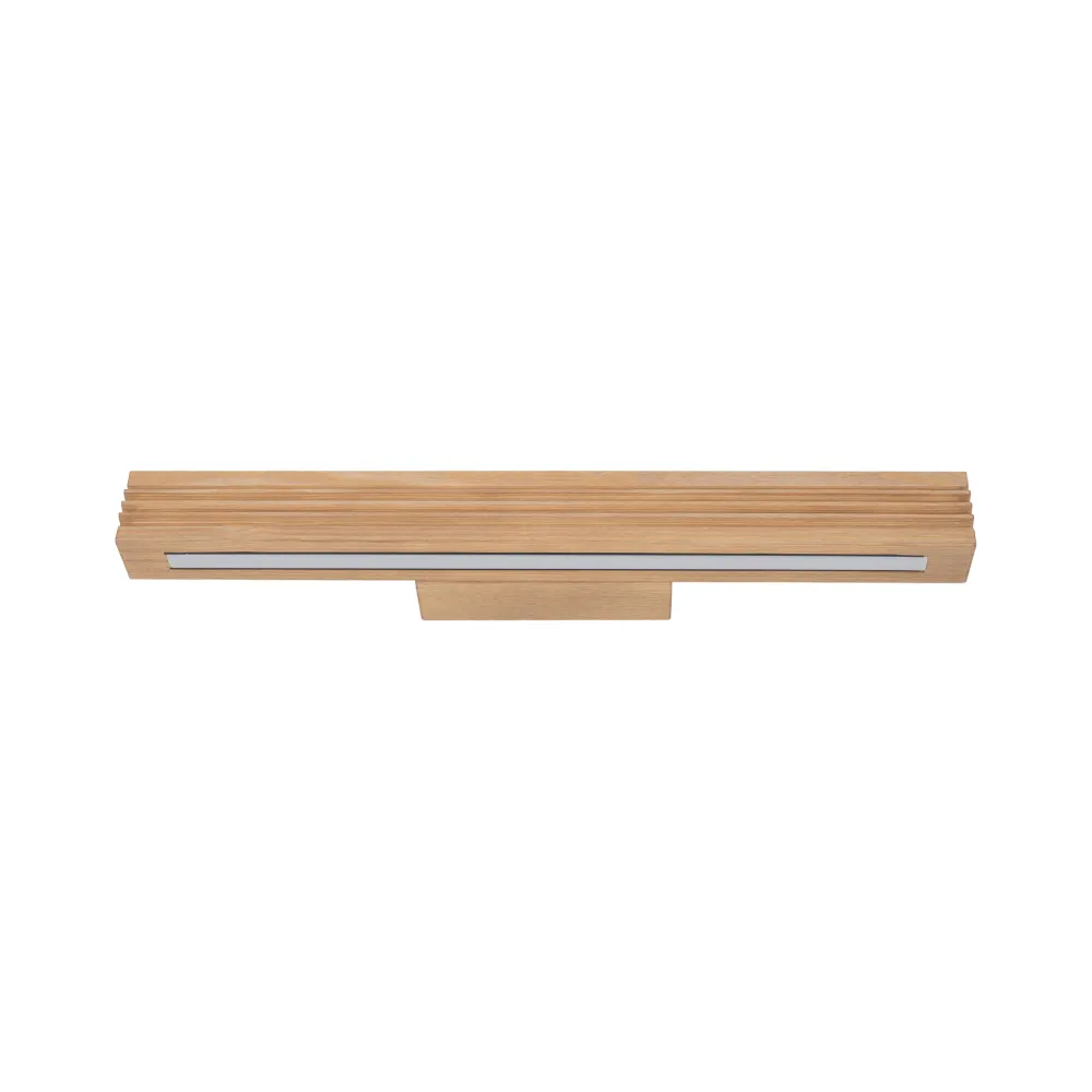 Applique Da Parete-Selezionato da Mazzolaluce Applique di legno luce verso il basso led 3000k