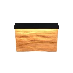 Applique Da Parete-Selezionato da Mazzolaluce Applique di legno moderno led 8w 3000k dimmerabile