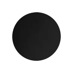 Applique Da Parete-Selezionato da Mazzolaluce Applique disco cerchio nero da parete moderna 20cm