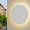 Applique Da Esterno-Selezionato da Mazzolaluce Applique disco led 12w 3000k bianco per esterno