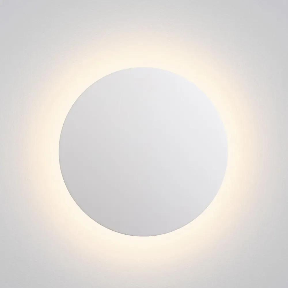 Applique Da Esterno-Selezionato da Mazzolaluce Applique disco led 12w 3000k bianco per esterno
