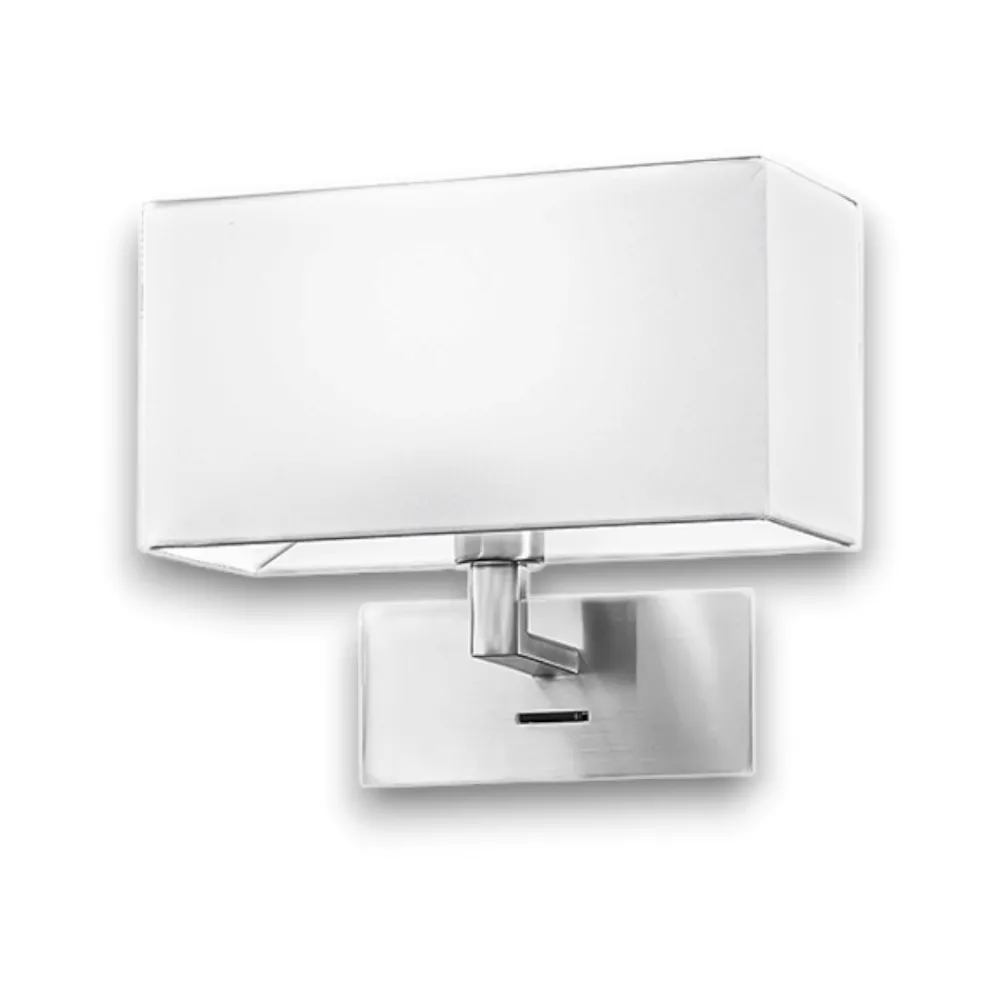 Applique Camera Da Letto-Perenz Illuminazione Applique di tessuto para hotel perenz da comodino per camera da letto