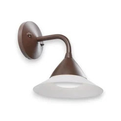 Applique Da Esterno-Selezionato da Mazzolaluce Applique esterni marrone moderna 20w 4000k fp
