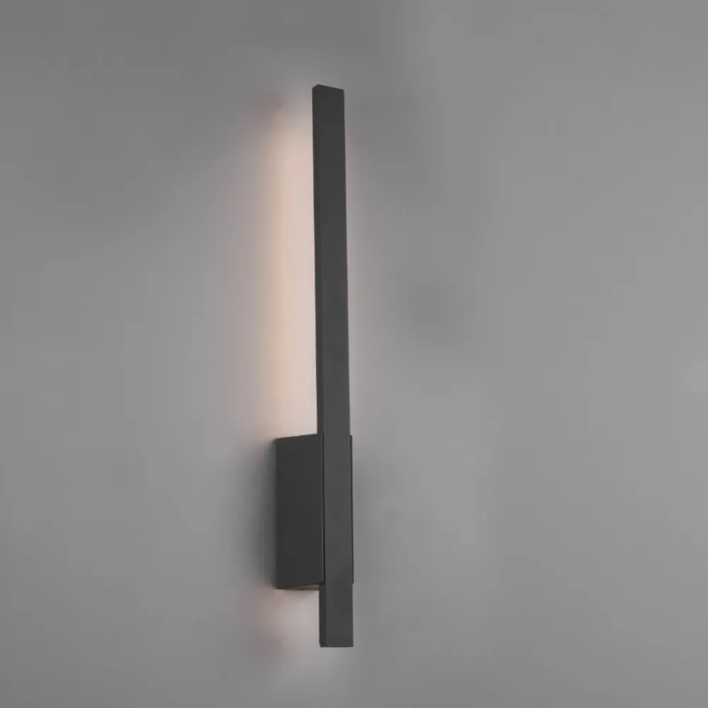 Applique Da Esterno-Selezionato da Mazzolaluce Applique esterno bacchetta antracite led 7,5 3000k