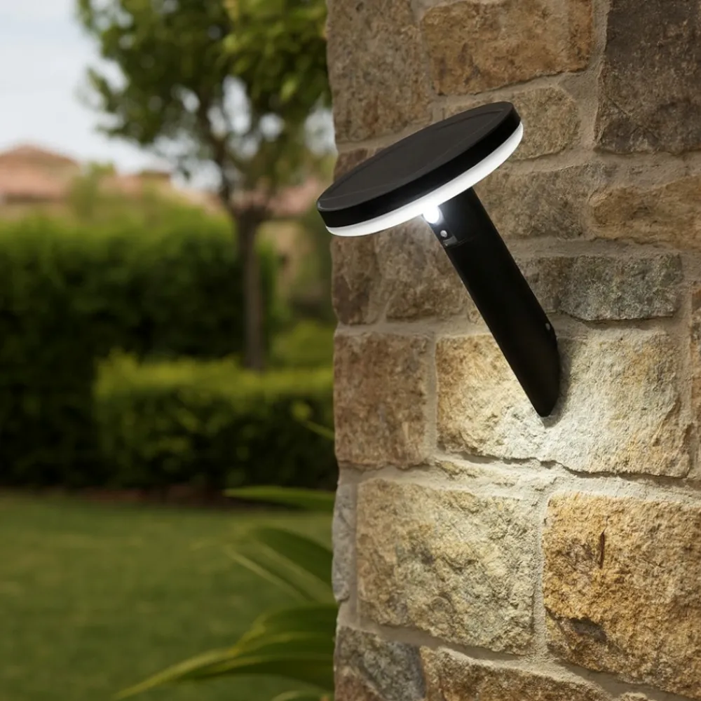Applique Da Esterno-Selezionato da Mazzolaluce Applique esterno con pannello solare led 3,3w 6000k