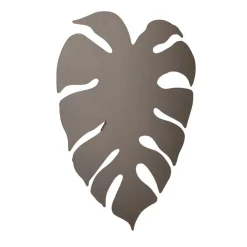 Applique Da Parete-Selezionato da Mazzolaluce Applique foglia monstera marrone da parete