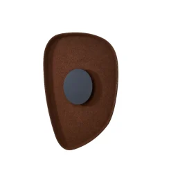 Applique Da Parete-Selezionato da Mazzolaluce Applique fonoassorbente marrone design moderna per interni