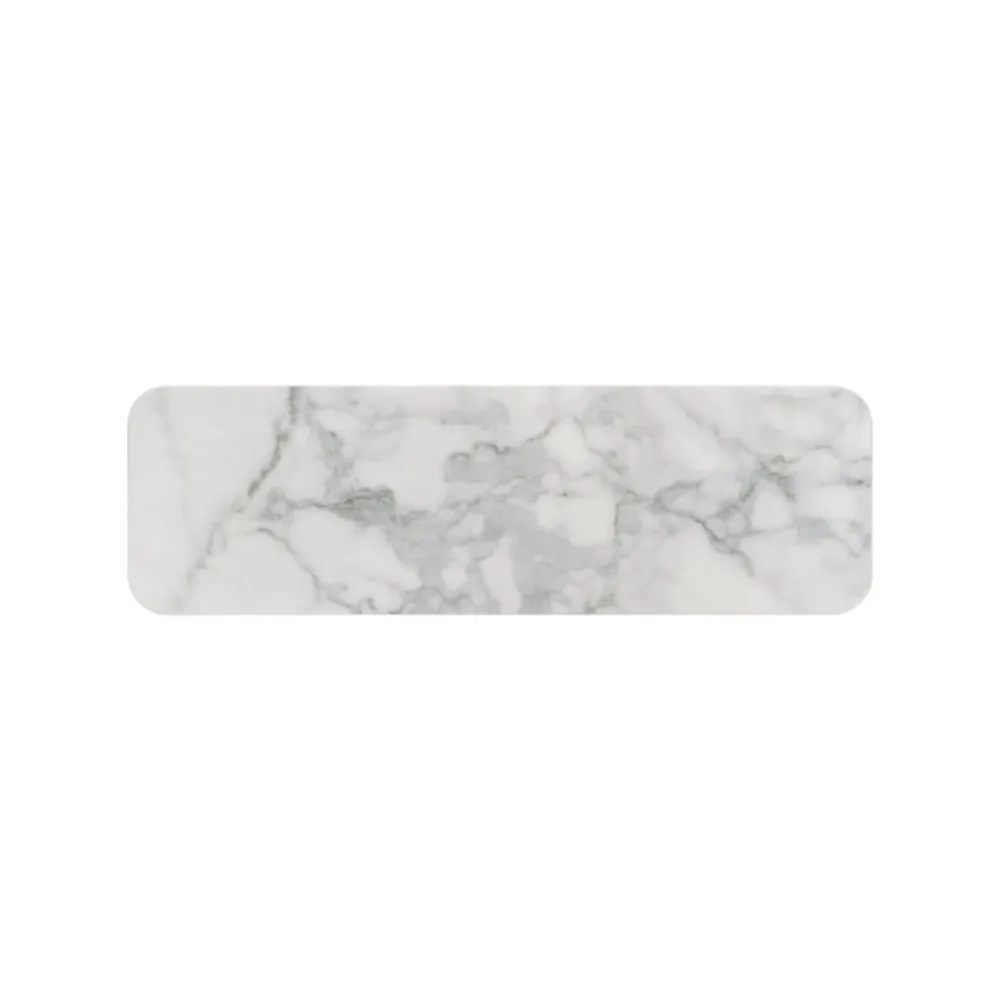 Applique Da Parete-Linea Light Applique gemini marmo bianco led 28w 3000k