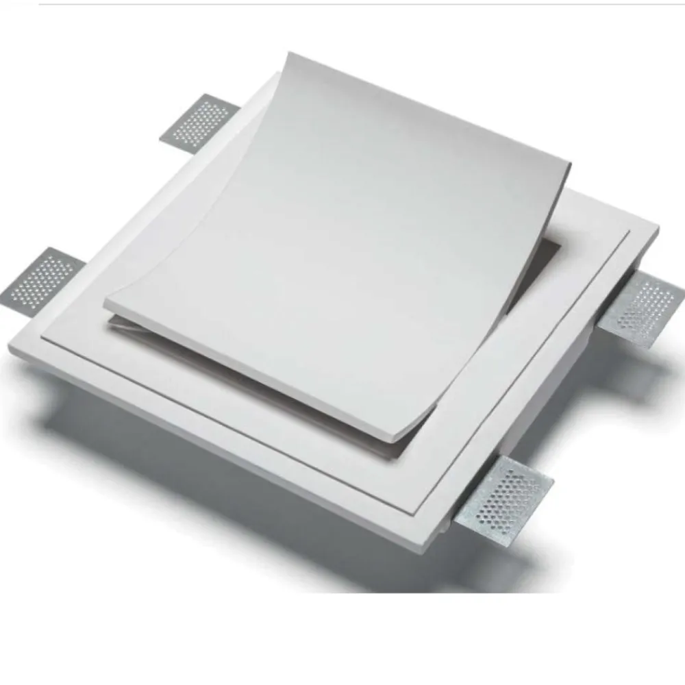 Applique Da Parete-Selezionato da Mazzolaluce Applique gesso led cristaly vela lampada da incasso a parete filo muro 16.5w 3000k