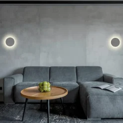 Applique Da Parete-Selezionato da Mazzolaluce Applique gesso rotondo bianco moderno led 6w 3000k