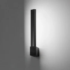 Applique Da Parete-Perenz Illuminazione Applique girevole led cct 14w moderna nero elle