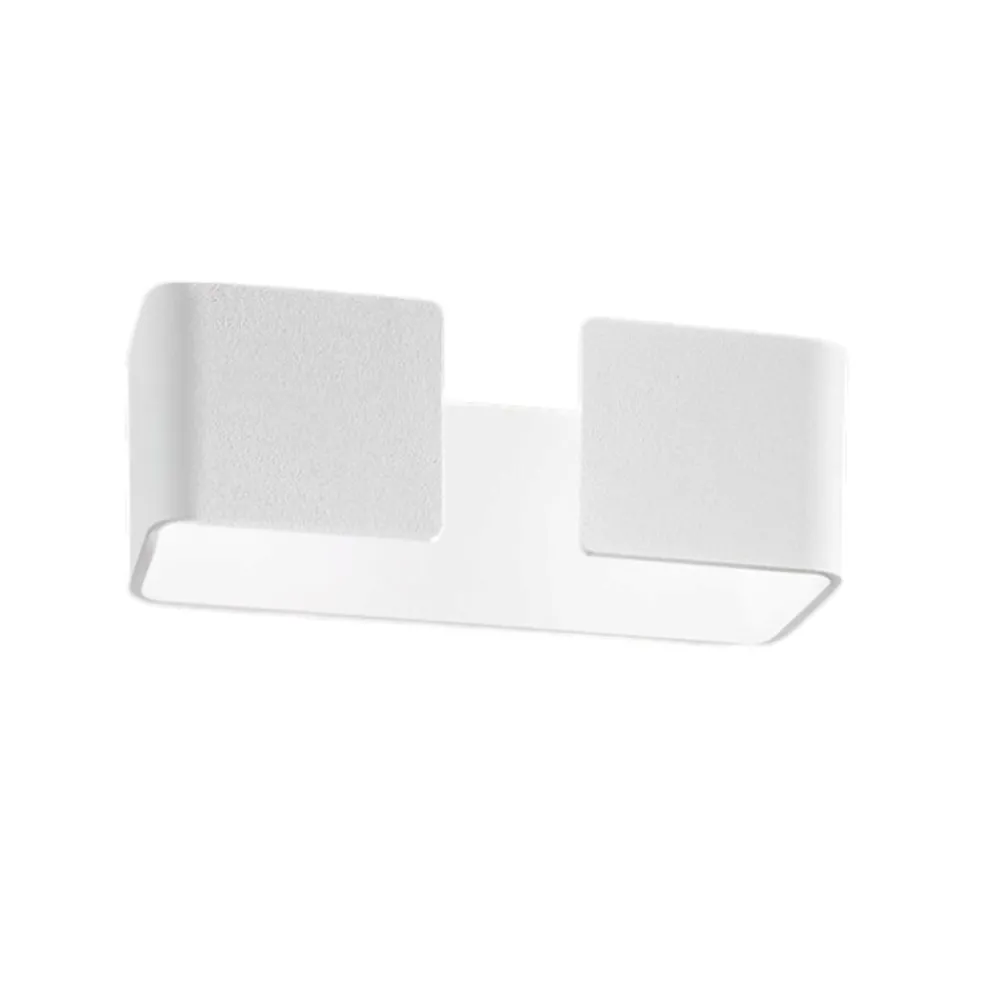 Applique Da Parete-IsyLuce Applique graffa led 10w 4000k bianco moderna