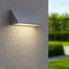 Applique Da Esterno-Selezionato da Mazzolaluce Applique grigia per esterno balcone moderna led 30w 3000k ip65