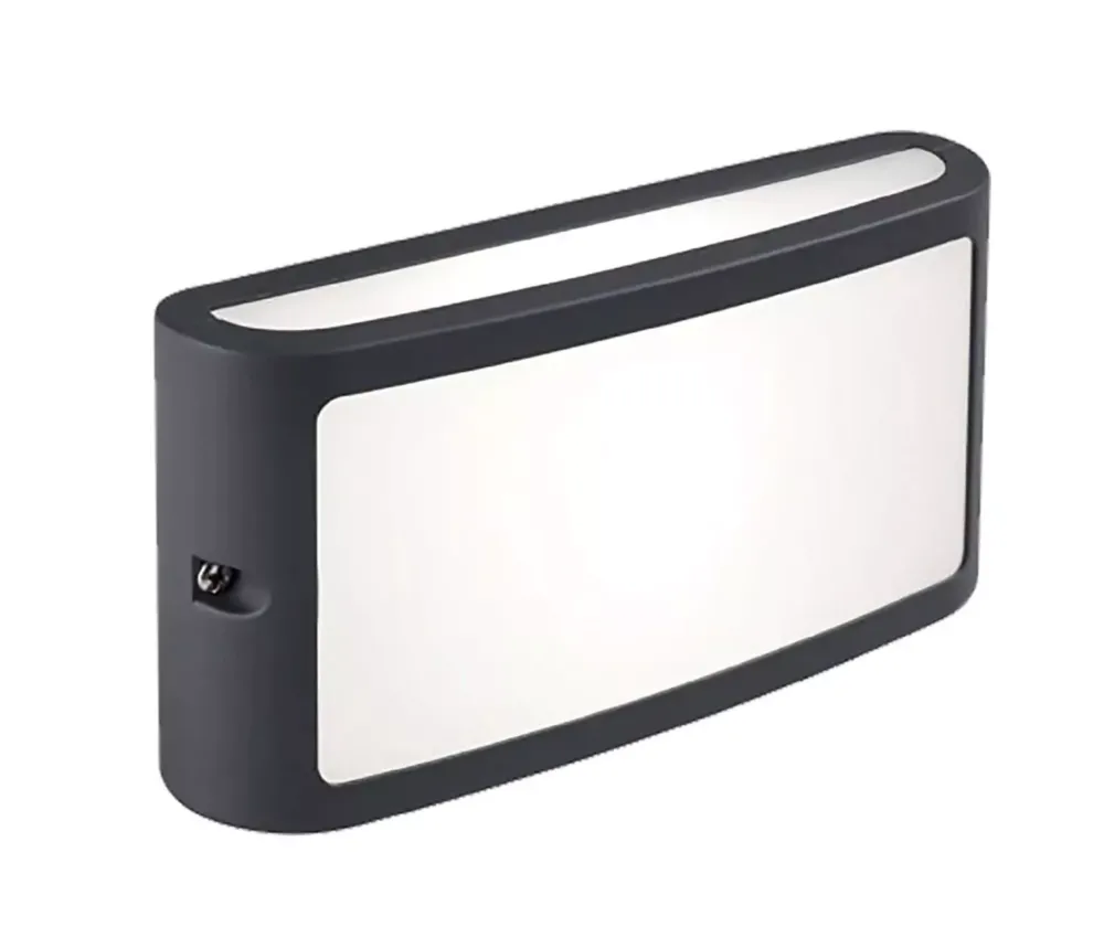 Applique Da Esterno-Selezionato da Mazzolaluce Applique grigio led per esterno 10w 4000k