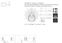 Applique Da Esterno-Selezionato da Mazzolaluce Applique grigio led per esterno 10w 4000k