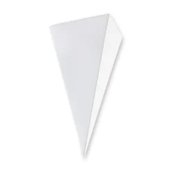 Applique Da Parete-Selezionato da Mazzolaluce Applique in ceramica bianco angolare piramidale