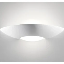 Applique Da Parete-Selezionato da Mazzolaluce Applique in gesso ceramica bianco pitturabile