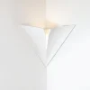 Applique Da Parete-Selezionato da Mazzolaluce Applique in gesso led cristaly da incasso angolare 13w 3000k pitturabile