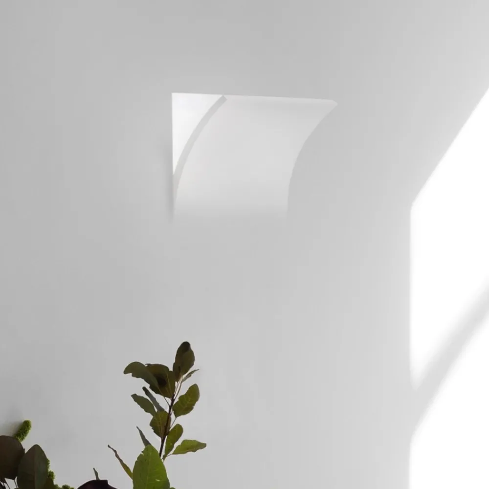 Applique Da Parete-Selezionato da Mazzolaluce Applique in gesso led cristaly da incasso a parete 2700k