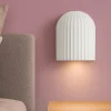 Applique Camera Da Letto-Selezionato da Mazzolaluce Applique in gesso per camera da letto minimal