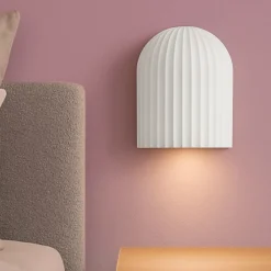 Applique Camera Da Letto-Selezionato da Mazzolaluce Applique in gesso per camera da letto minimal