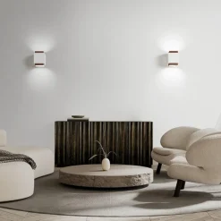 Applique Da Parete-Sforzin Illuminazione Applique in gesso syme rame sforzin design moderna