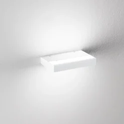 Applique Da Parete-IsyLuce Applique plate duplex bianco led 15w 3000-4000k