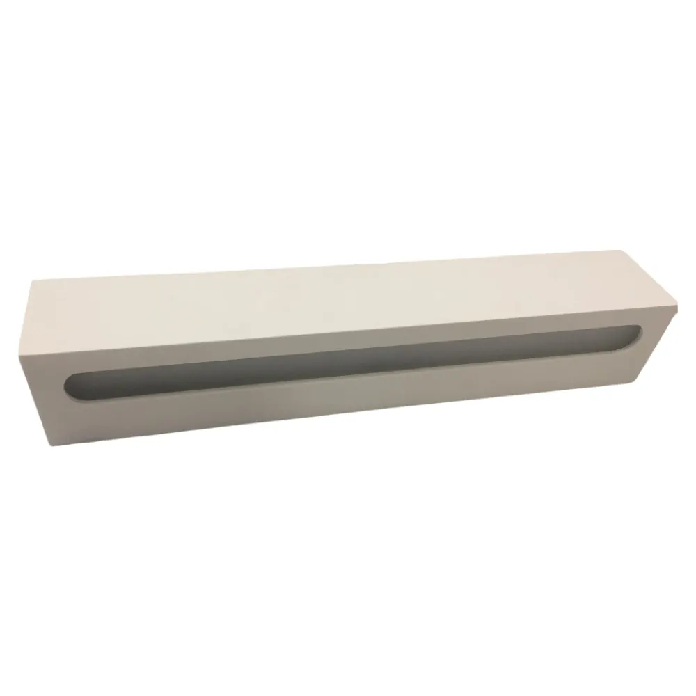 Applique Da Parete-IsyLuce Applique 18w 3000k gesso bianca rettangolare