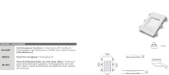 Applique Da Parete-Selezionato da Mazzolaluce Applique lampada da incasso scomparsa parete gesso led cristaly bianco 16,5w 2700k