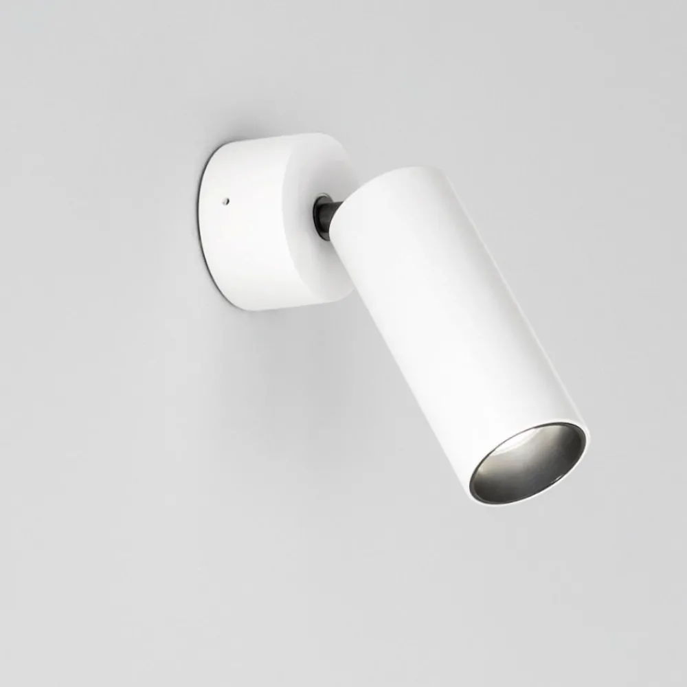 Applique Da Parete-IsyLuce Applique lampada da parete led bianca 10w 3000k orientabile