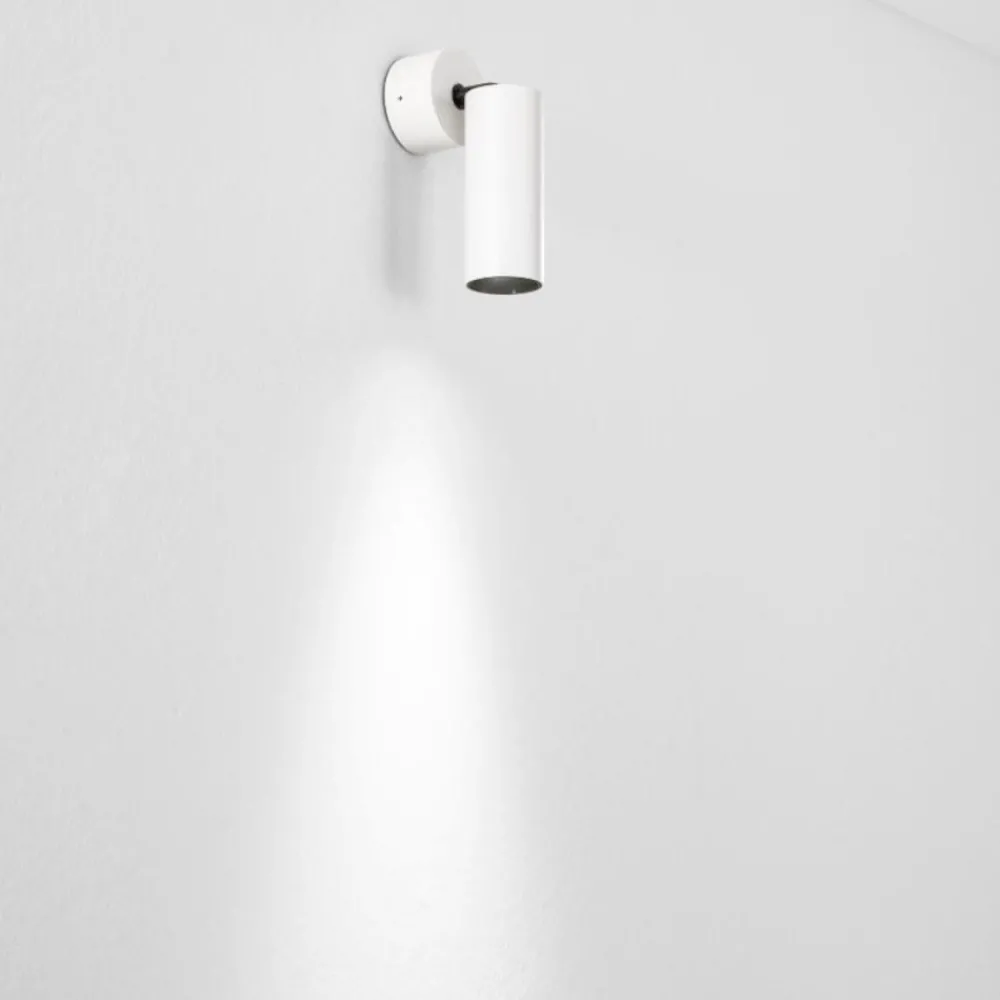 Applique Da Parete-IsyLuce Applique lampada da parete led bianca 10w 3000k orientabile