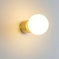 Applique Da Parete-Selezionato da Mazzolaluce Applique lampada da parete minimale oro opaco