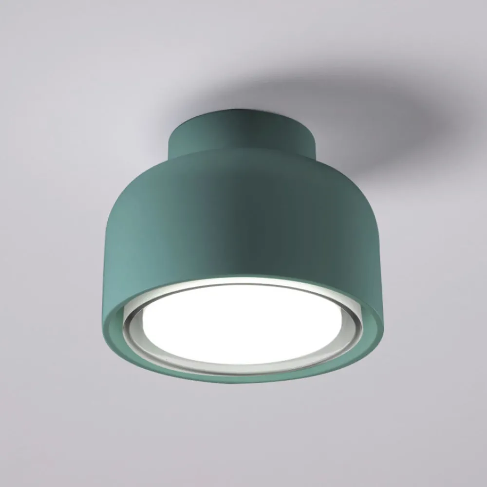 Applique Da Parete-Vivida International Applique lampada da parete moderna vivida bottone petrolio
