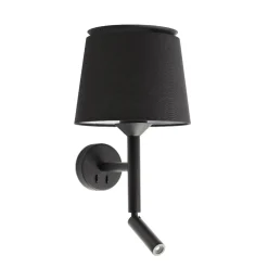 Applique Camera Da Letto-Selezionato da Mazzolaluce Applique lampada da parete per testata camera da letto tessuto e metallo