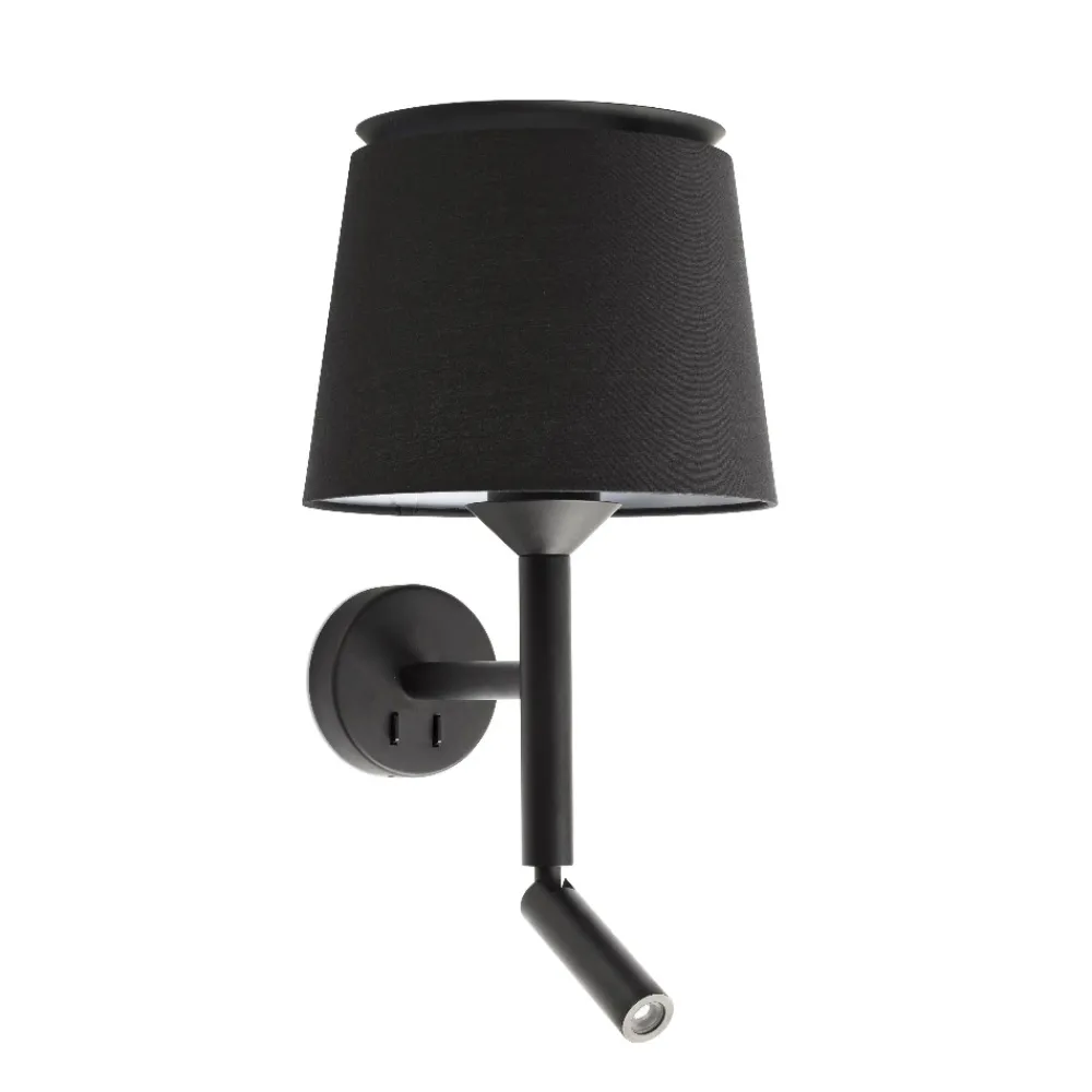 Applique Camera Da Letto-Selezionato da Mazzolaluce Applique lampada da parete per testata camera da letto tessuto e metallo