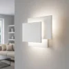 Applique Da Parete-Perenz Illuminazione Applique lampada design moderna bianca led 36w 3000k dip perenz