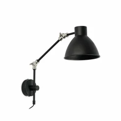 Applique Camera Da Letto-Selezionato da Mazzolaluce Applique lampada estensibile per camera da letto nero