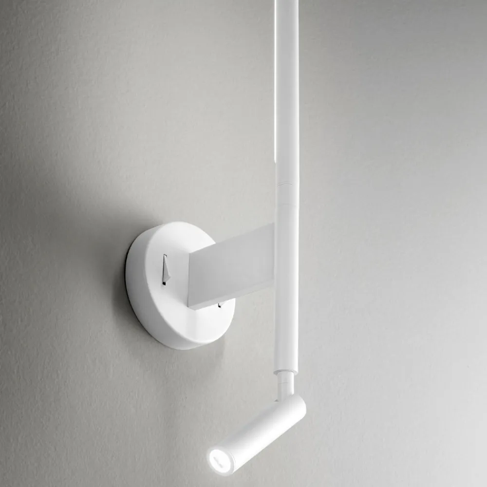 Applique Camera Da Letto-Perenz Illuminazione Applique lampada per comodini camera da letto bianca ramon perenz