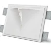 Applique Da Parete-Selezionato da Mazzolaluce Applique lampada vela da incasso parete di gesso led 13w 3000k