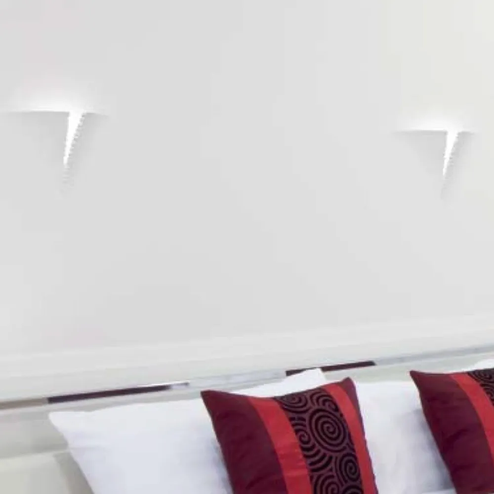 Applique Da Parete-Selezionato da Mazzolaluce Applique lampada vela da incasso parete di gesso led 13w 3000k