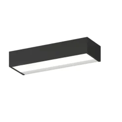 Applique Da Parete-Top Light Applique led a parete 3000k 4000k rettangolare nera bios