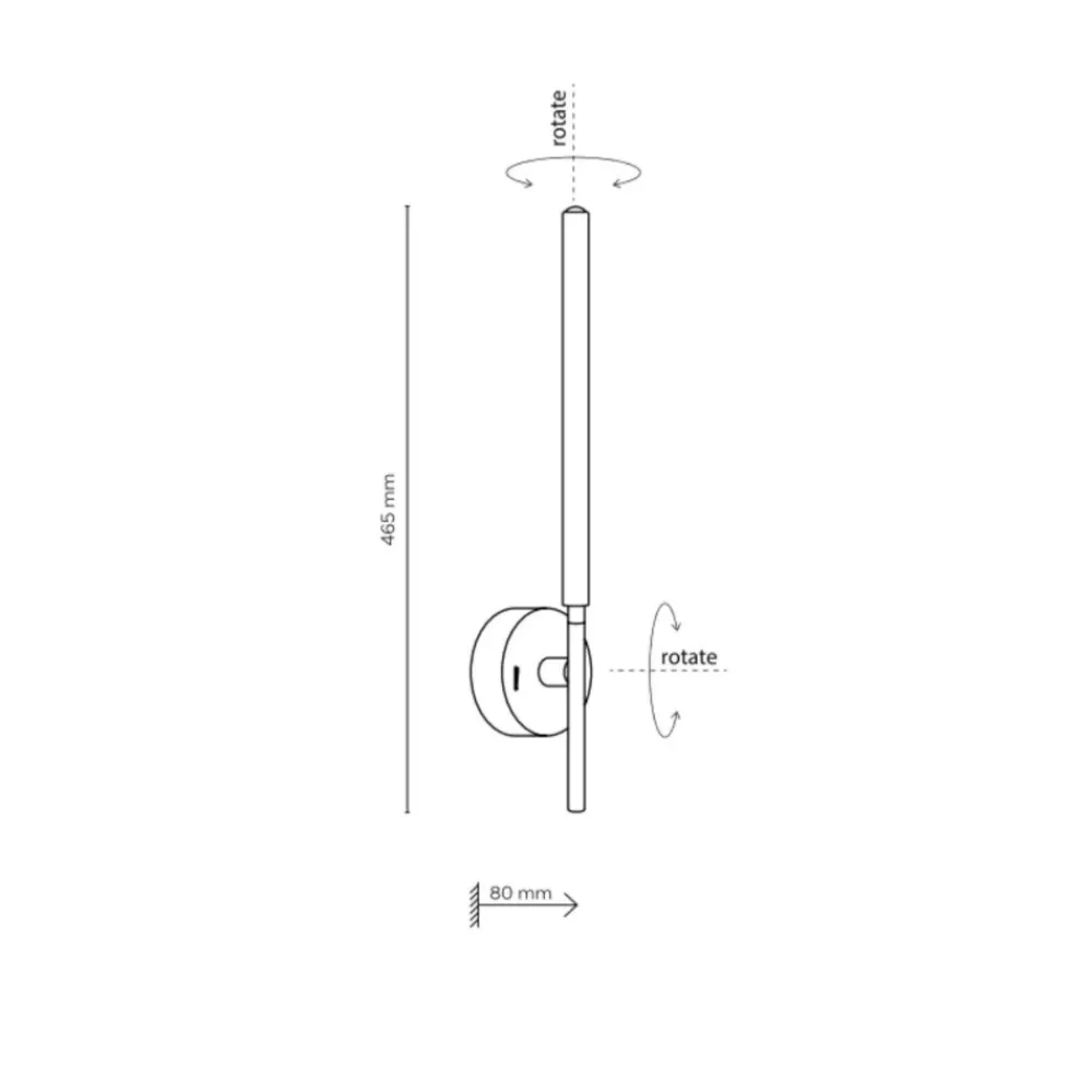 Applique Camera Da Letto-Selezionato da Mazzolaluce Applique led bianco per camera da letto moderna