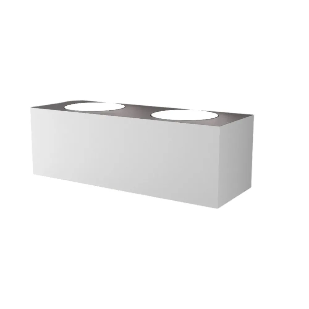 Applique Da Parete-Top Light Applique led da parete bianco toplight eccentric