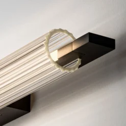 Applique Da Parete-Selezionato da Mazzolaluce Applique led da parete in vetro per soggiorno verticale orizzontale