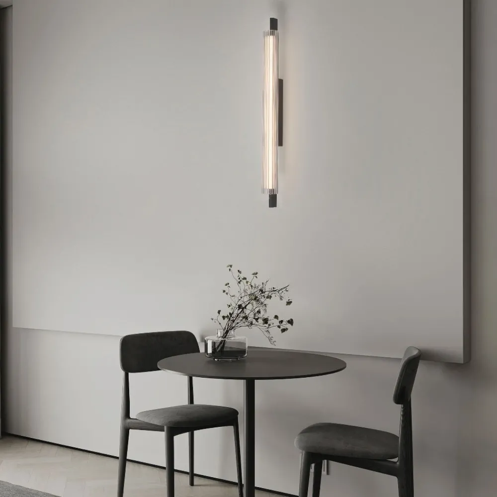 Applique Da Parete-Selezionato da Mazzolaluce Applique led da parete in vetro per soggiorno verticale orizzontale