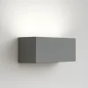 Applique Da Parete-Top Light Applique led grigio per interni moderna toplight eccentric